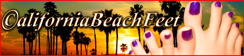 California Beach Feet